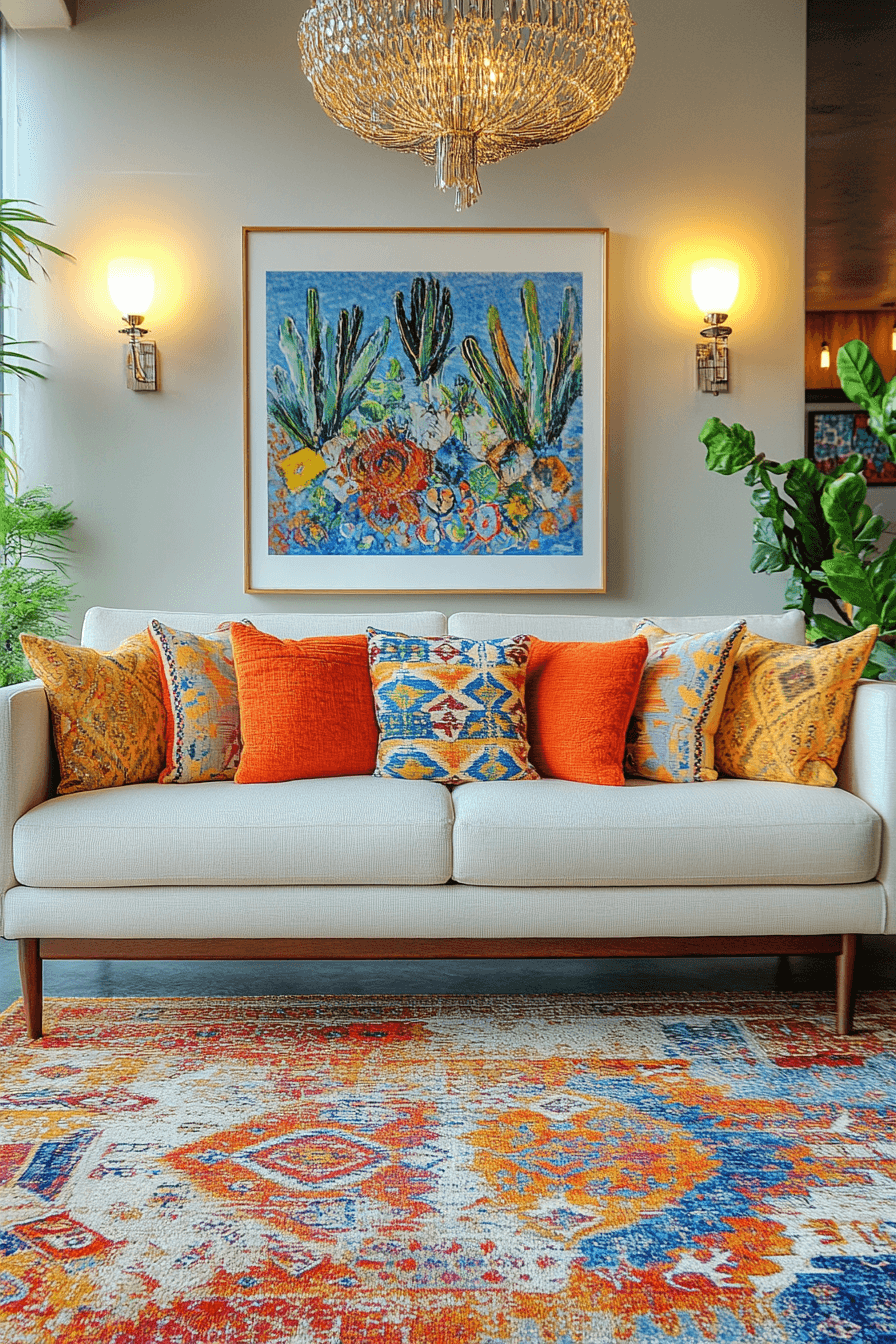 29 Boho Mid Century Modern Living Room Inspirations to Make Your Space Shine 2 boho mid century modern living room