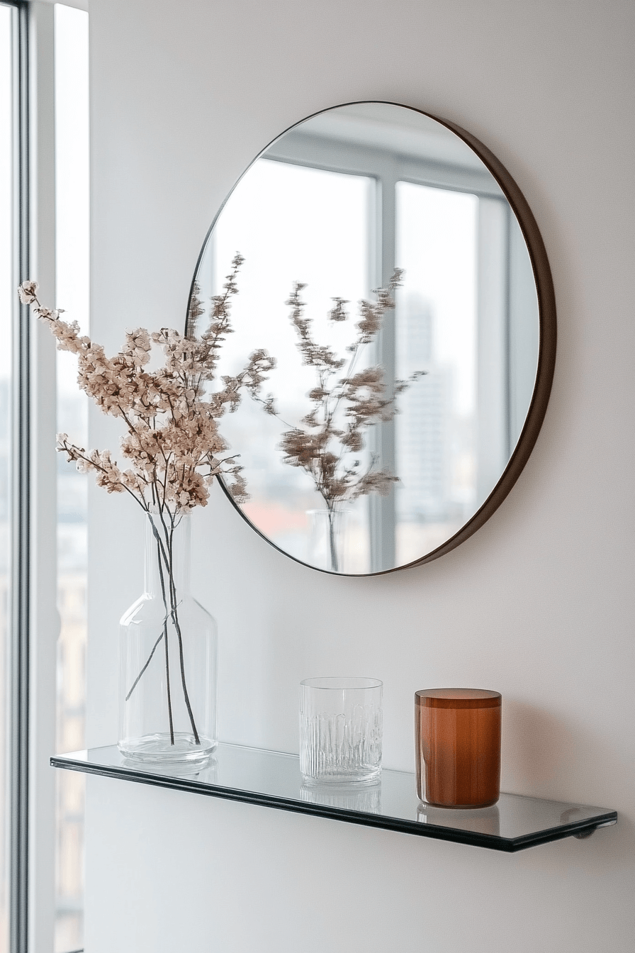 Small apartment entrance