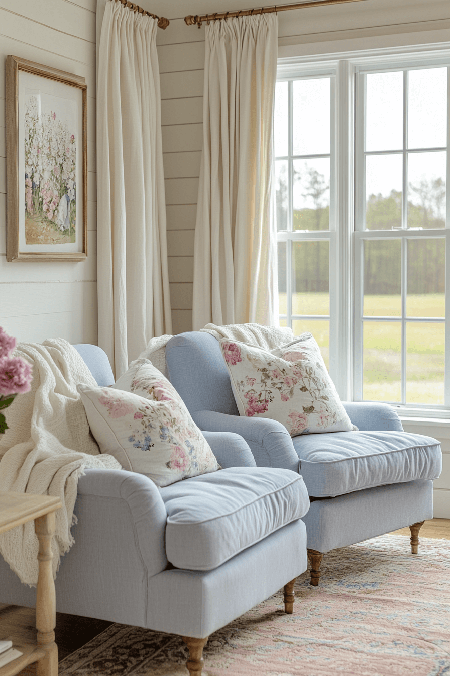 29 Farmhouse Spring Home Decor Ideas to Create a Peaceful Sanctuary 2 farmhouse spring home decor ideas