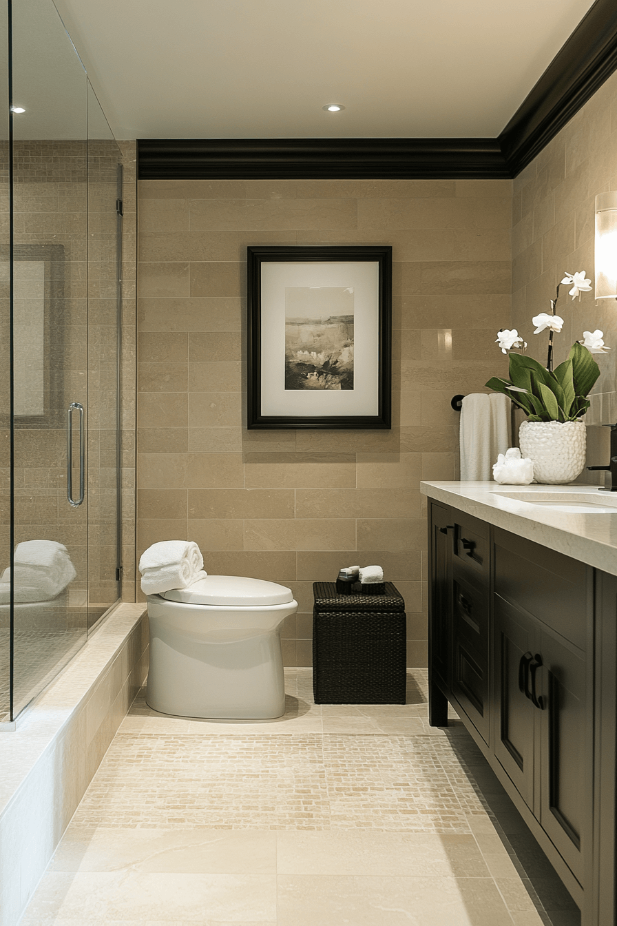 29 Moody Bathroom Ideas to Create a Perfectly Luxurious Bathroom Oasis 20 moody bathroom