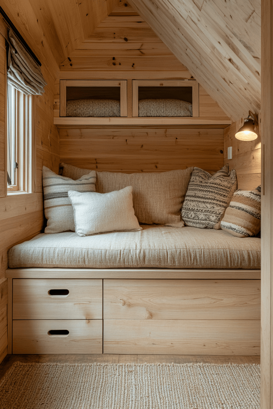 29 Tiny Cabins Interiors That Prove Small Spaces Can Be Stunning 21 Tiny Cabins Interiors