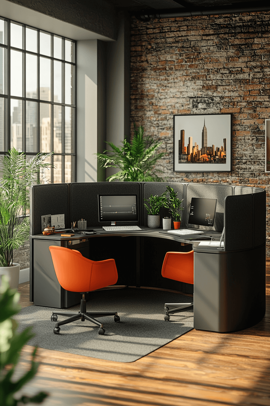 29 Moody Office Ideas to Create a Stylish and Productive Workspace 21 moody office
