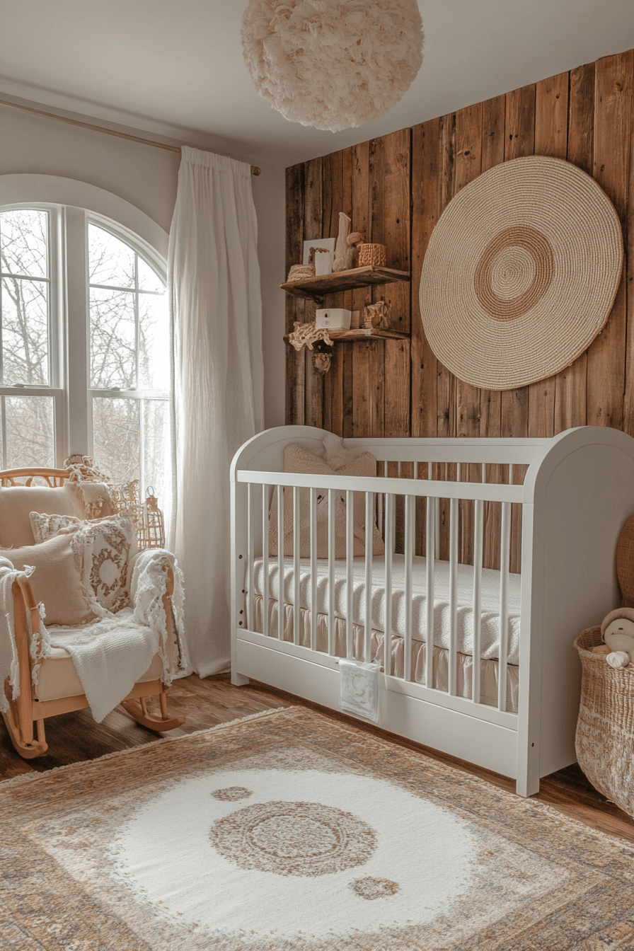 29 Rustic Farmhouse Baby Room Ideas for Adding Vintage Charm to Your Baby’s Space 22 Rustic Farmhouse Baby Room