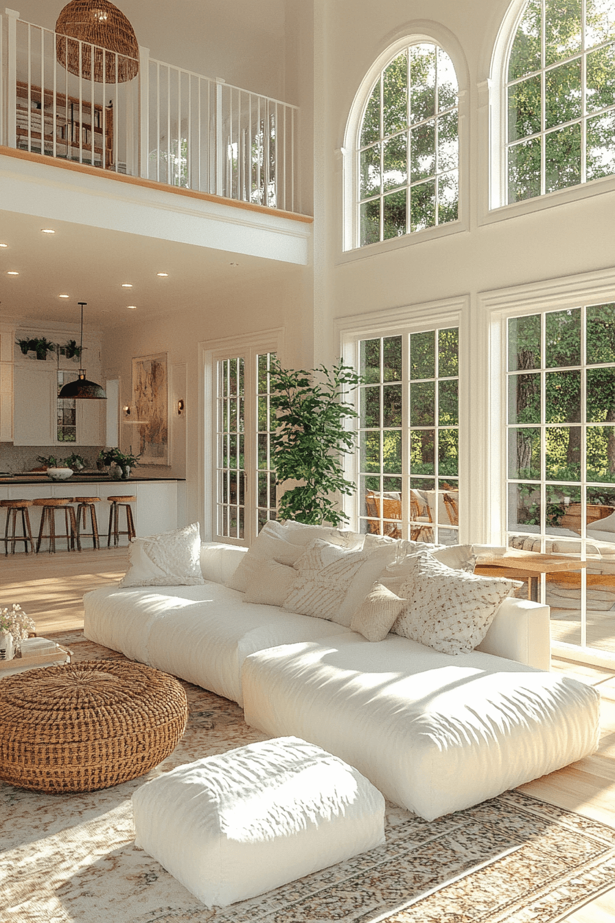 29 Boho Mid Century Modern Living Room Inspirations to Make Your Space Shine 23 boho mid century modern living room