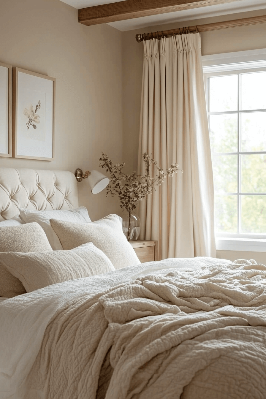 29 Neutral Spring Home Decor Ideas to Embrace the Softness of Spring 23 neutral spring home decor ideas