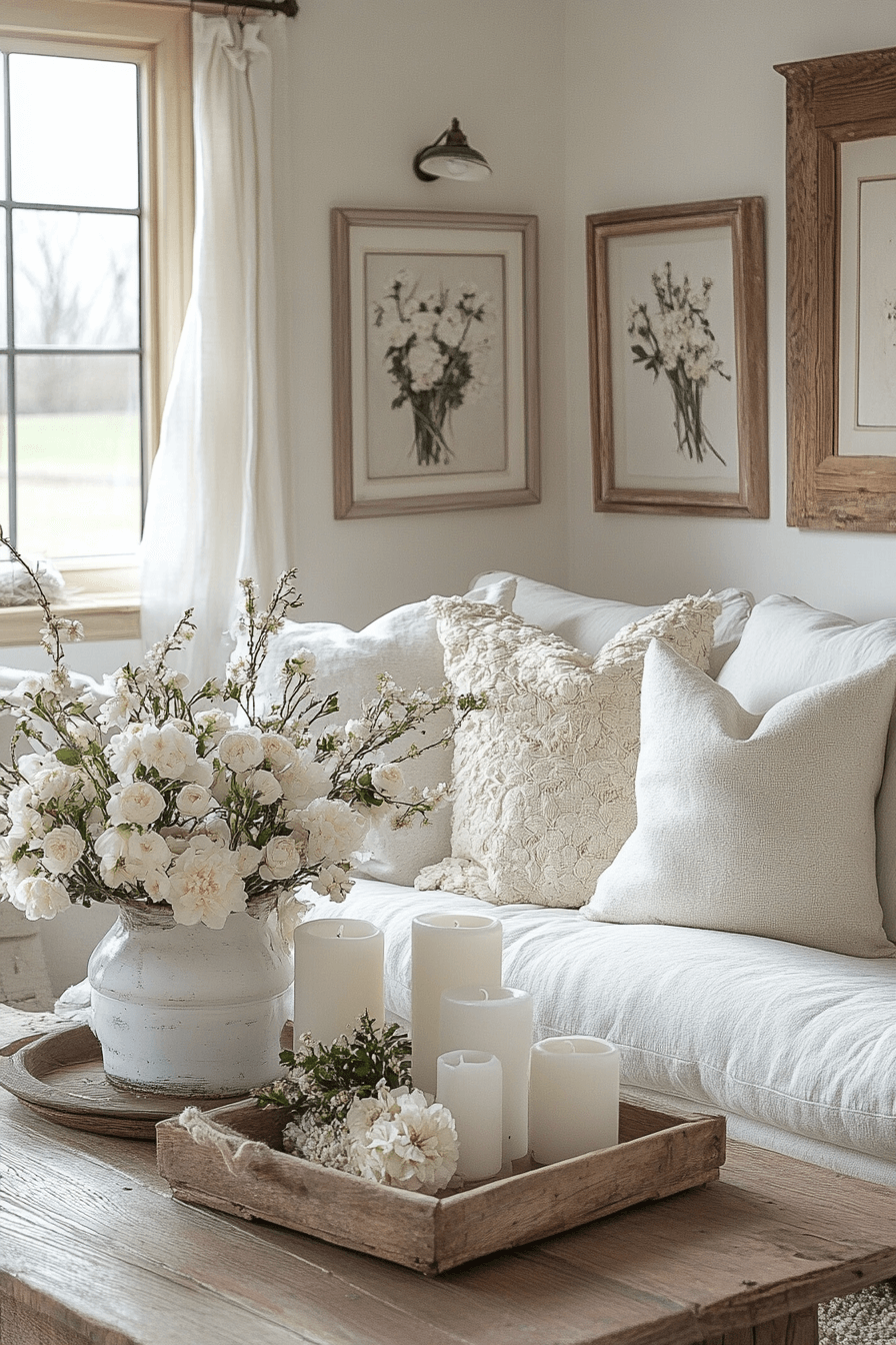 29 Farmhouse Spring Home Decor Ideas to Create a Peaceful Sanctuary 23 farmhouse spring home decor ideas