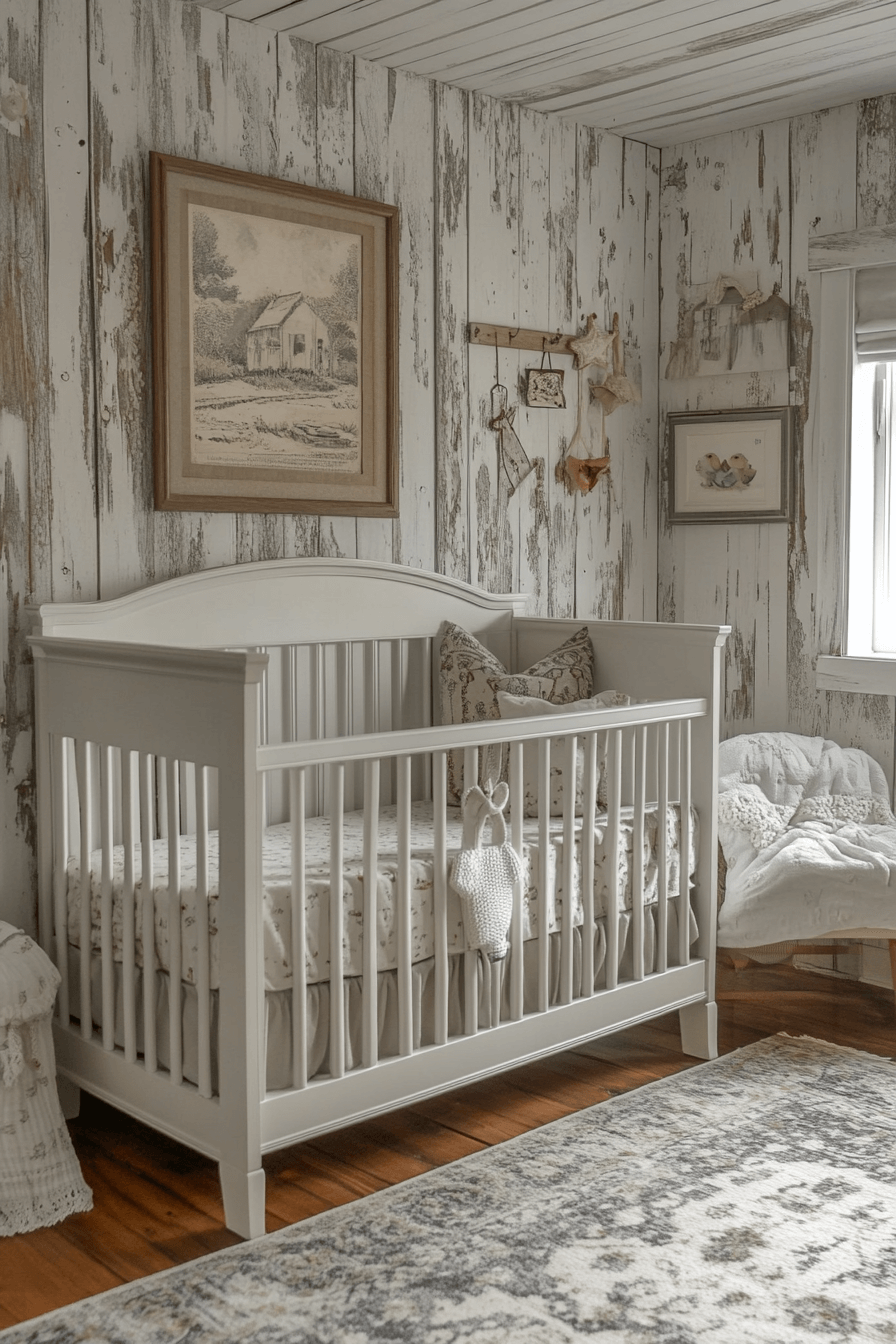 29 Rustic Farmhouse Baby Room Ideas for Adding Vintage Charm to Your Baby’s Space 24 Rustic Farmhouse Baby Room