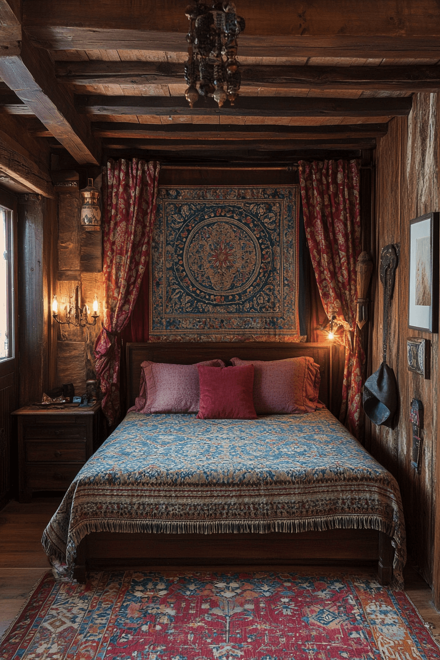 29 Boho Gothic Bedroom Inspirations to Create an Enchanting Ambiance 24 boho gothic bedroom