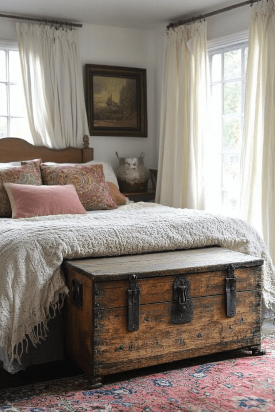 29 Boho Vintage Bedroom Ideas to Create a Perfectly Eclectic Vibe 25 boho vintage bedroom
