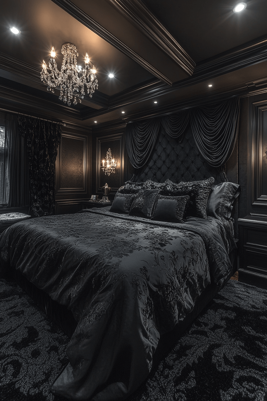 29 Moody Bedroom Inspirations for a Beautifully Dark and Cozy Vibe 25 moody bedroom