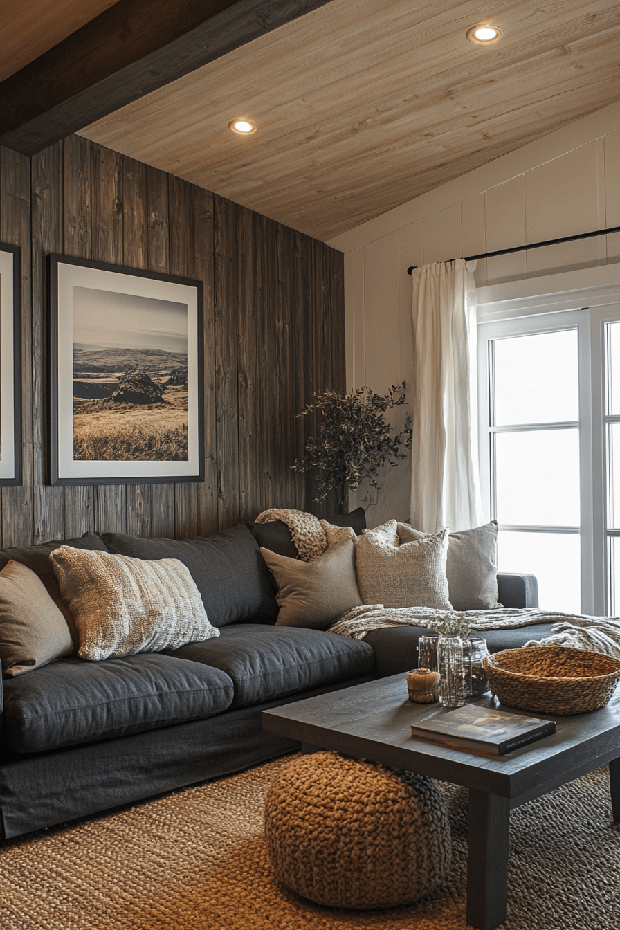 29 Charcoal Sofa Living Room Ideas to Bring Depth and Warmth to Your Home 25 Charcoal sofa living room