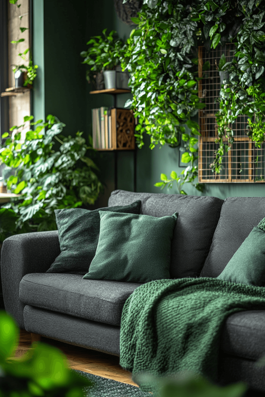 29 Charcoal Sofa Living Room Ideas to Bring Depth and Warmth to Your Home 26 Charcoal sofa living room