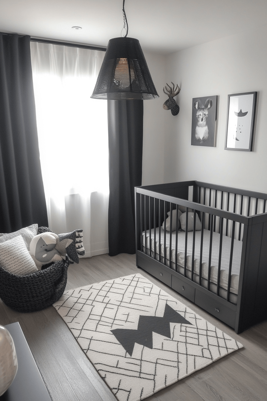 29 Industrial Chic Baby Room Ideas to Make Your Nursery Stand Out with Style 26 Industrial Chic Baby Room