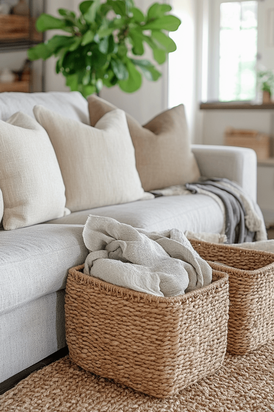 29 Neutral Spring Home Decor Ideas to Embrace the Softness of Spring 26 neutral spring home decor ideas