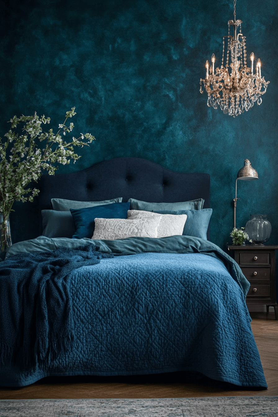 29 Moody Bedroom Inspirations for a Beautifully Dark and Cozy Vibe 27 moody bedroom