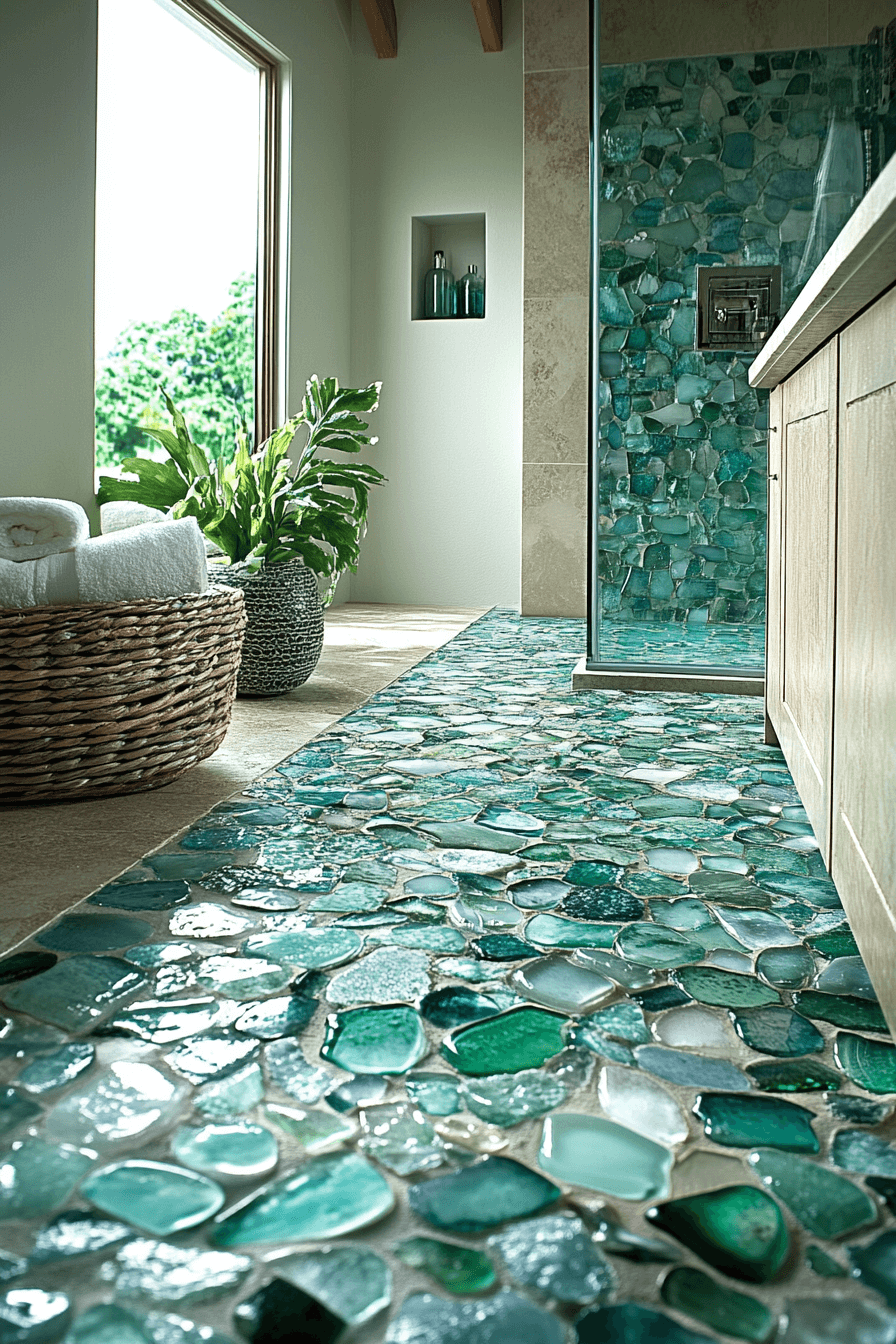 29 Coastal Bathroom Ideas to Make Your Bathroom Feel Like a Coastal Getaway 28 coastal bathroom