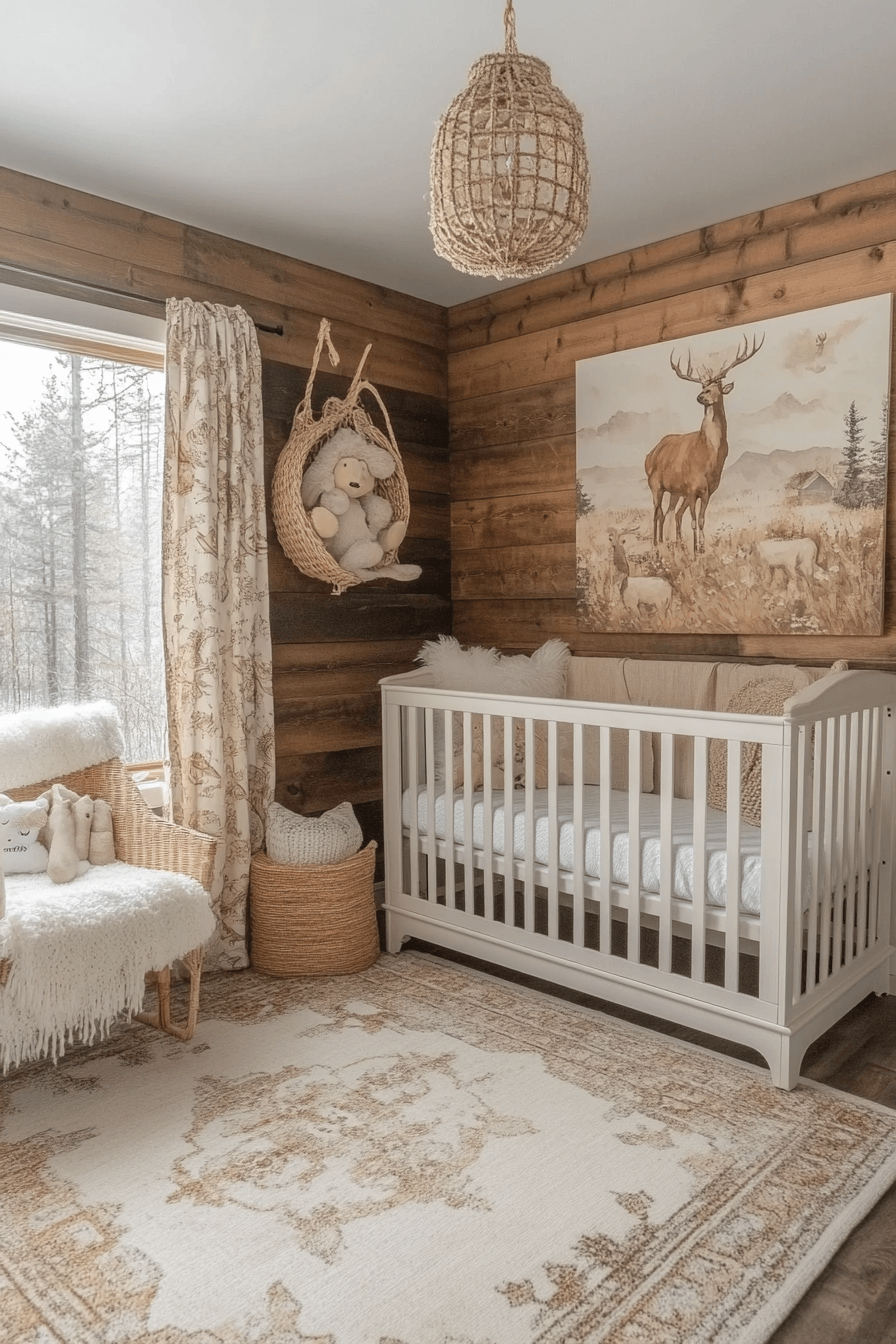 29 Rustic Farmhouse Baby Room Ideas for Adding Vintage Charm to Your Baby’s Space 28 Rustic Farmhouse Baby Room