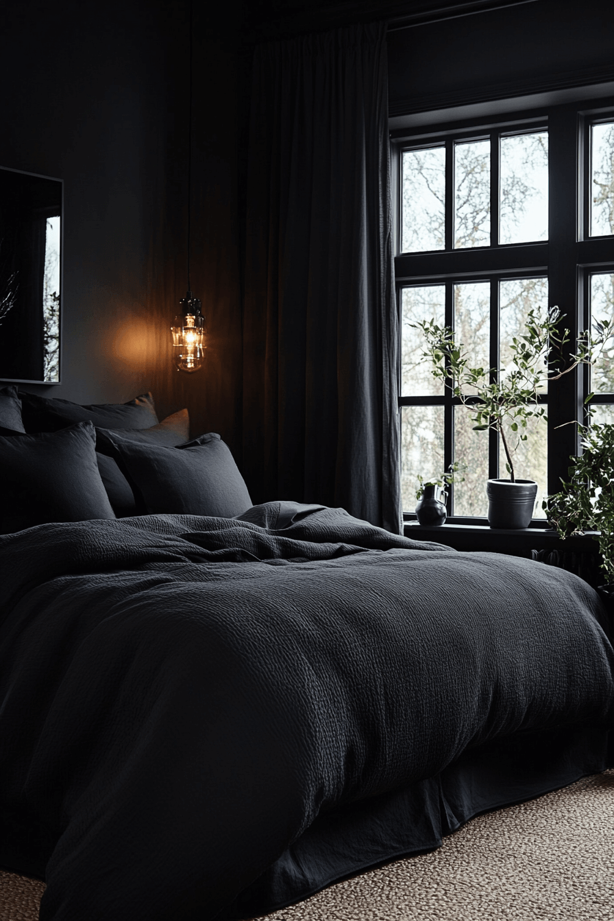 29 Moody Bedroom Inspirations for a Beautifully Dark and Cozy Vibe 29 moody bedroom