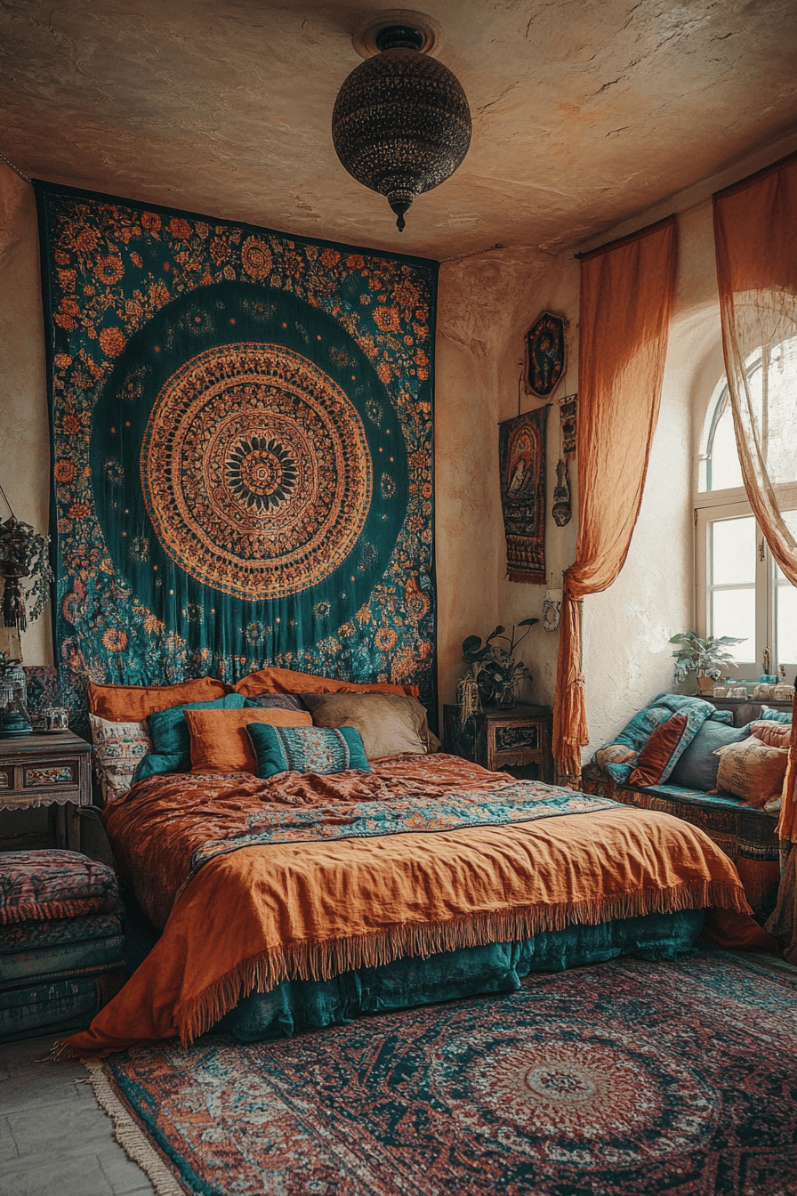 29 Boho Gothic Bedroom Inspirations to Create an Enchanting Ambiance 29 boho gothic bedroom