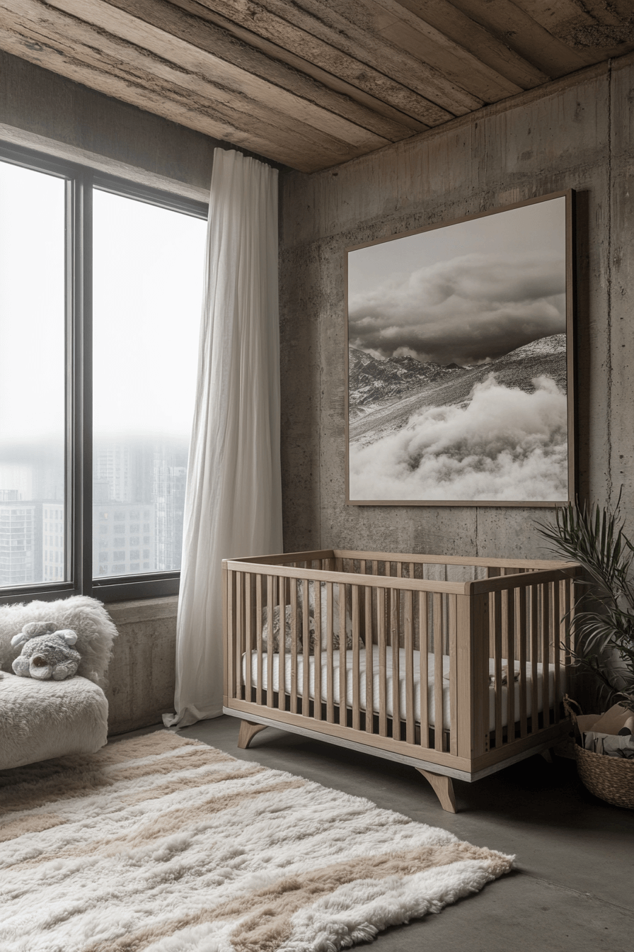29 Industrial Chic Baby Room Ideas to Make Your Nursery Stand Out with Style 3 Industrial Chic Baby Room