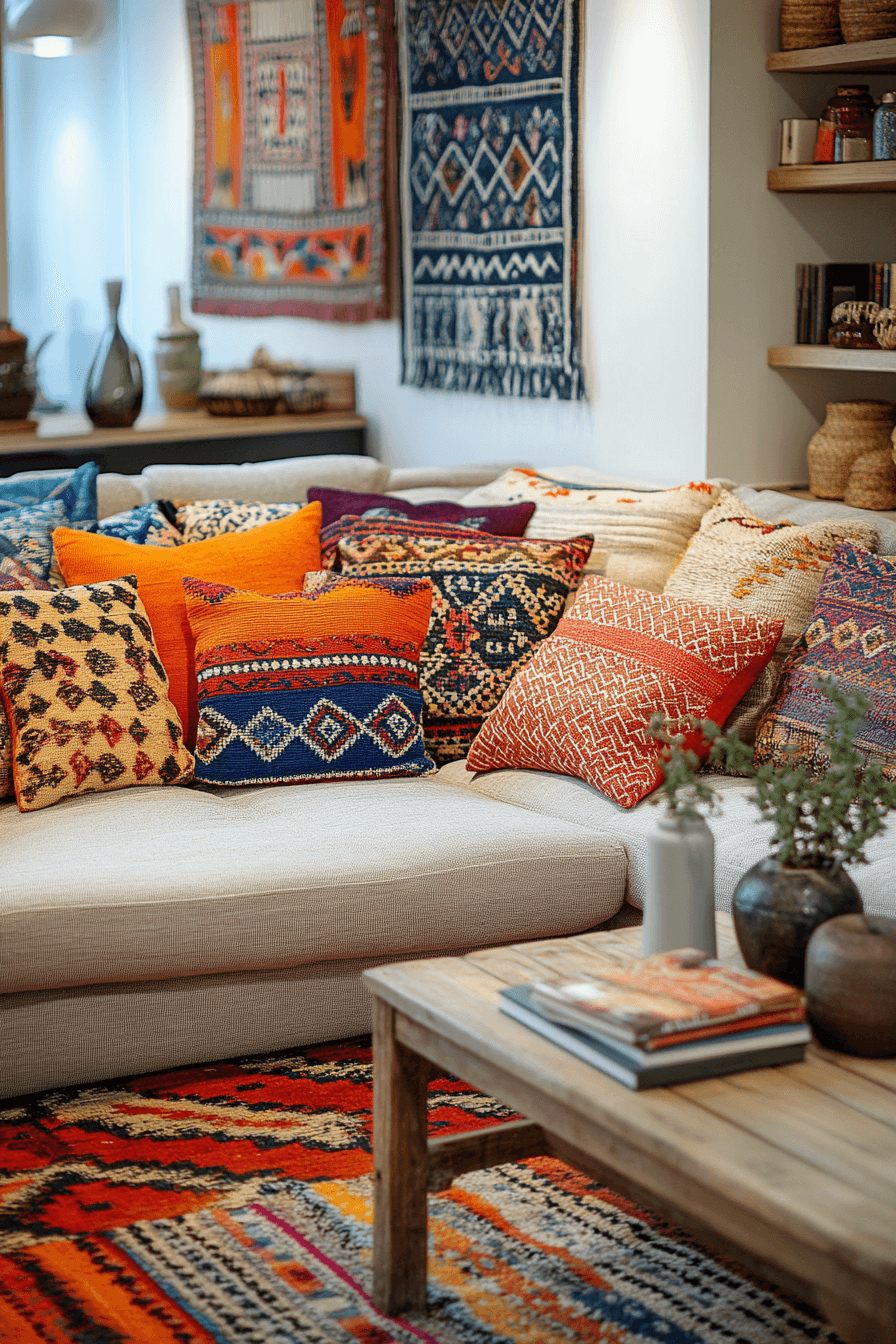 29 Spring Boho Home Decor Ideas That Celebrate Warmth and Comfort 3 spring boho home decor ideas