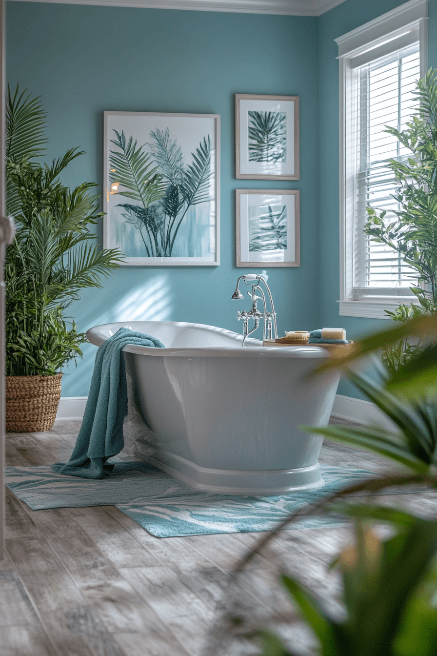 29 Coastal Bathroom Ideas to Make Your Bathroom Feel Like a Coastal Getaway 3 coastal bathroom