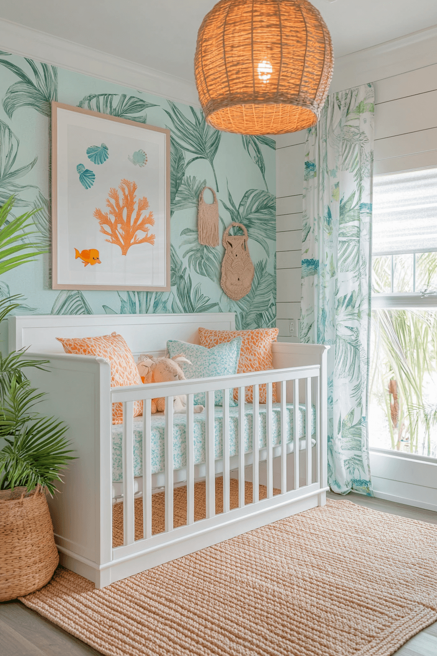 29 Coastal Baby Room Ideas That Capture the Charm and Calm of the Coast 3 Coastal Baby Room