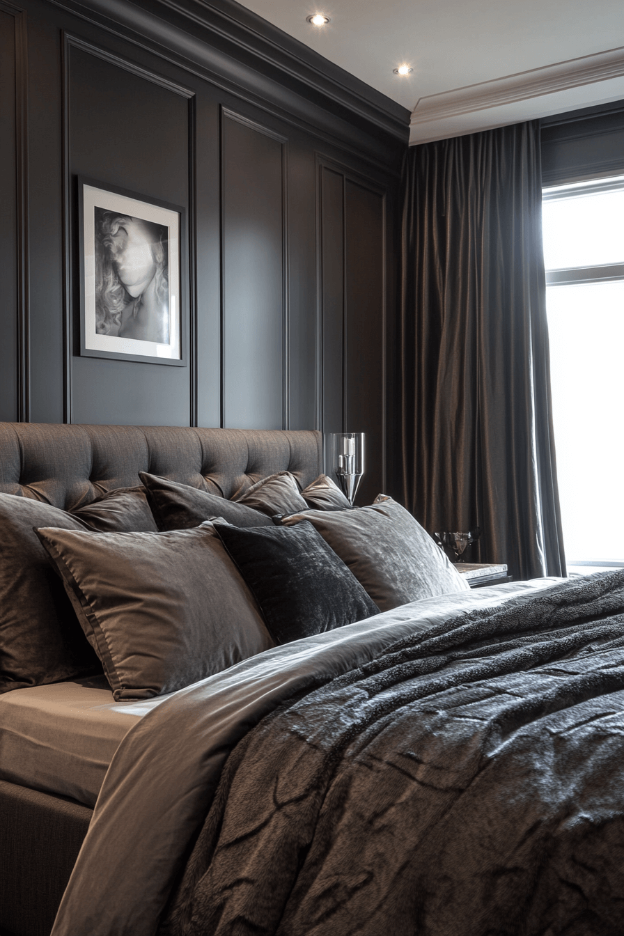 29 Moody Romantic Bedroom Inspirations to Set the Perfect Mood 4 moody romantic bedroom
