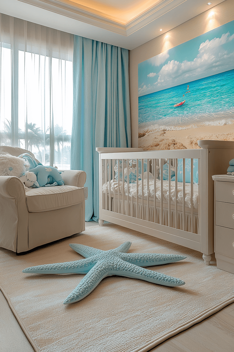 29 Coastal Baby Room Ideas That Capture the Charm and Calm of the Coast 4 Coastal Baby Room