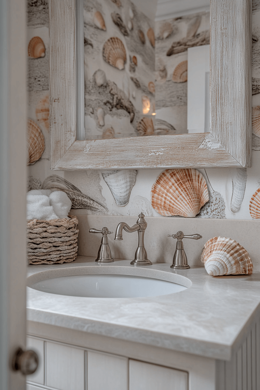 29 Coastal Bathroom Ideas to Make Your Bathroom Feel Like a Coastal Getaway 4 coastal bathroom
