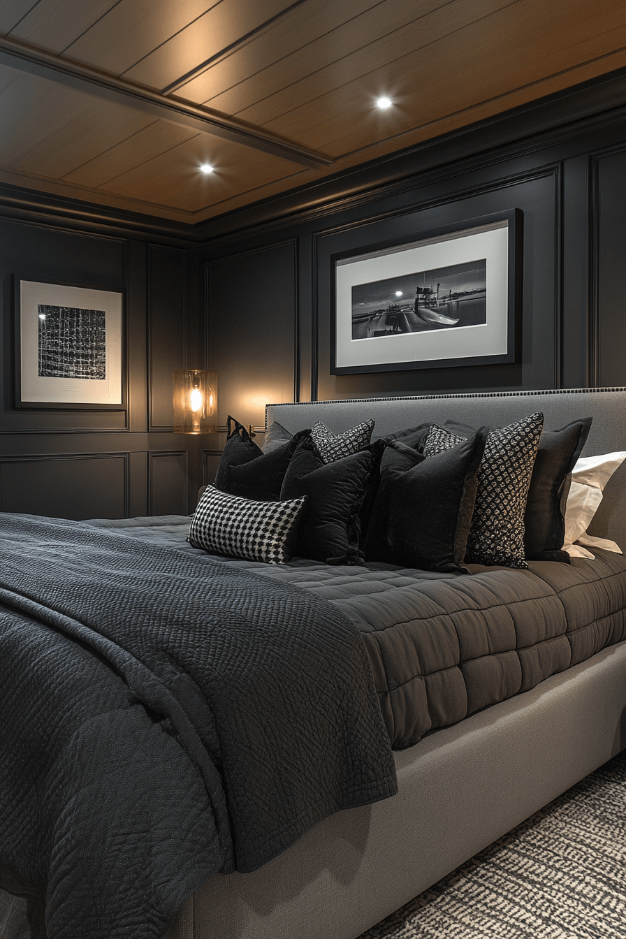 29 Moody Bedroom Inspirations for a Beautifully Dark and Cozy Vibe 5 moody bedroom