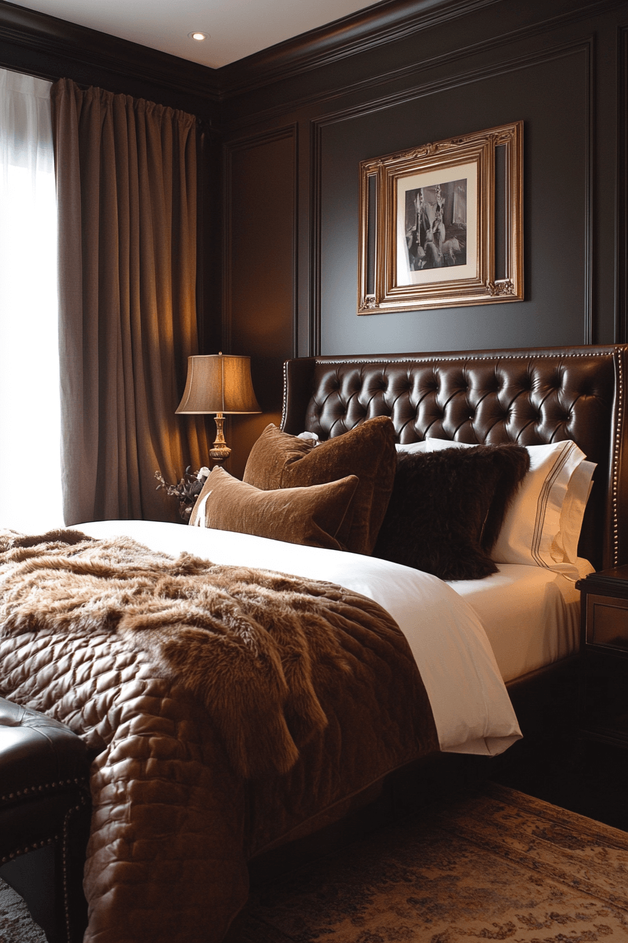 29 Moody Romantic Bedroom Inspirations to Set the Perfect Mood 5 moody romantic bedroom