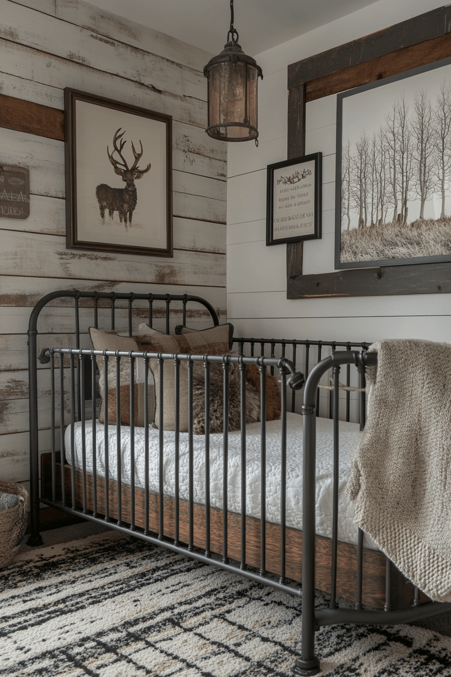 29 Industrial Chic Baby Room Ideas to Make Your Nursery Stand Out with Style 5 Industrial Chic Baby Room