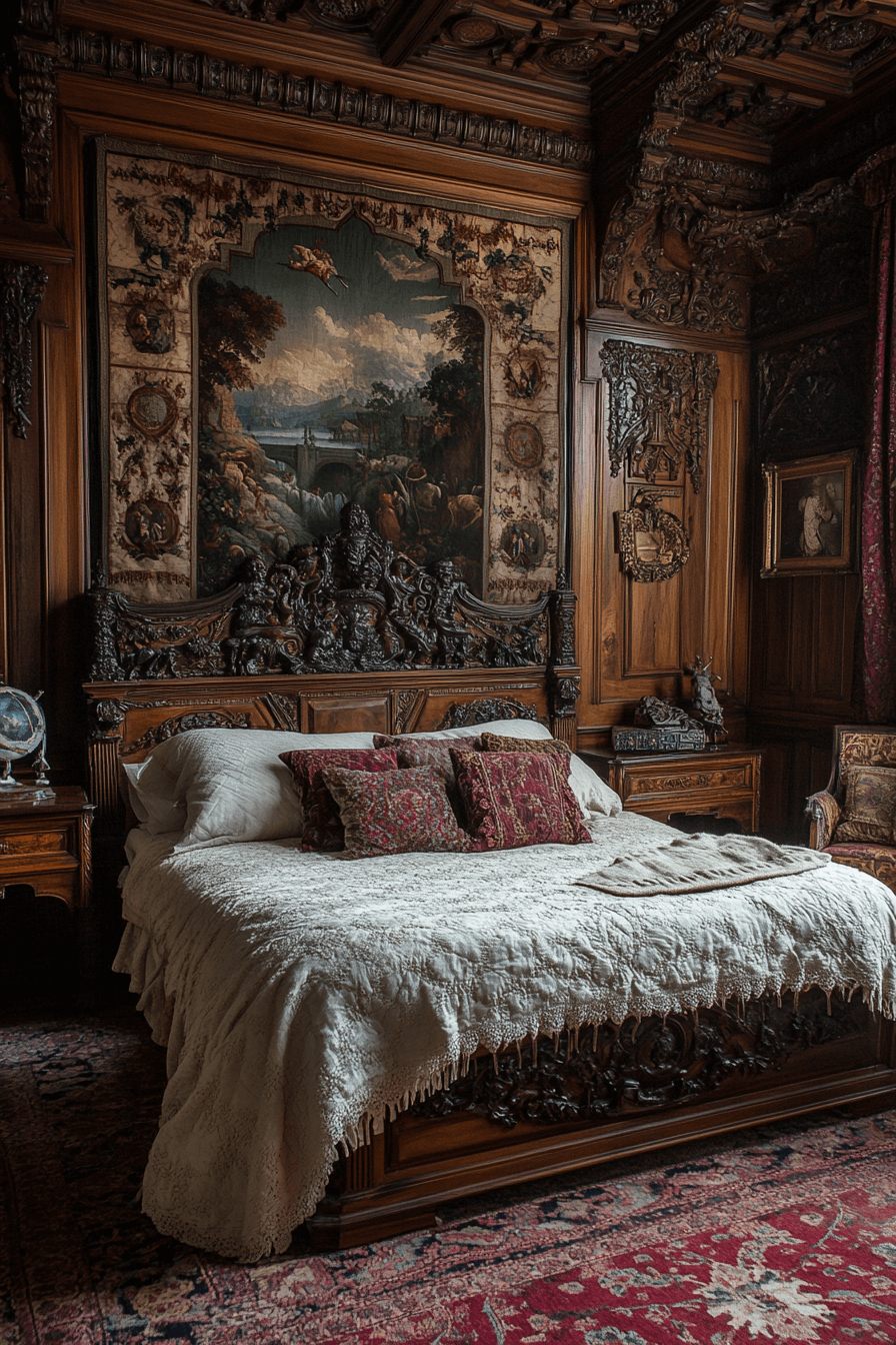 29 Boho Gothic Bedroom Inspirations to Create an Enchanting Ambiance 5 boho gothic bedroom