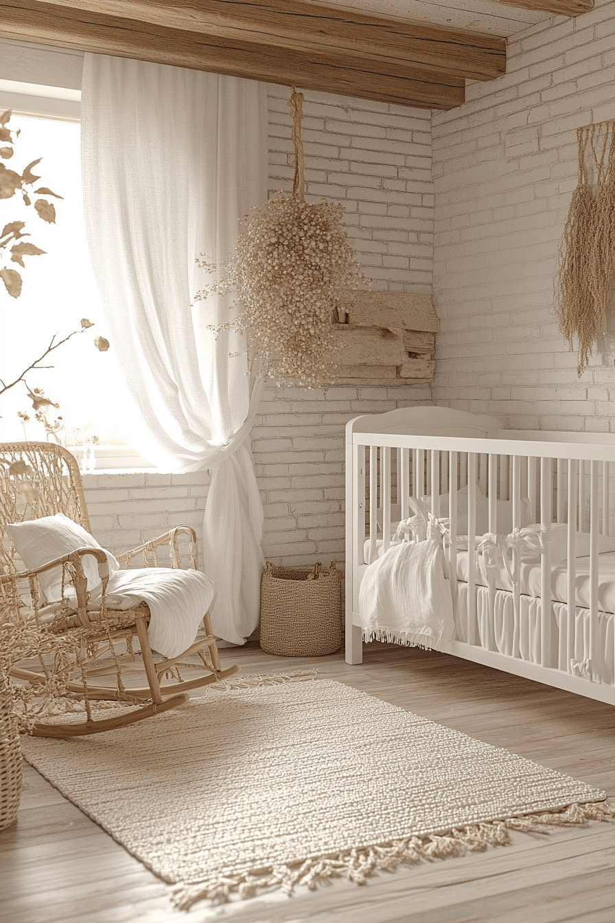 29 Rustic Farmhouse Baby Room Ideas for Adding Vintage Charm to Your Baby’s Space 5 Rustic Farmhouse Baby Room