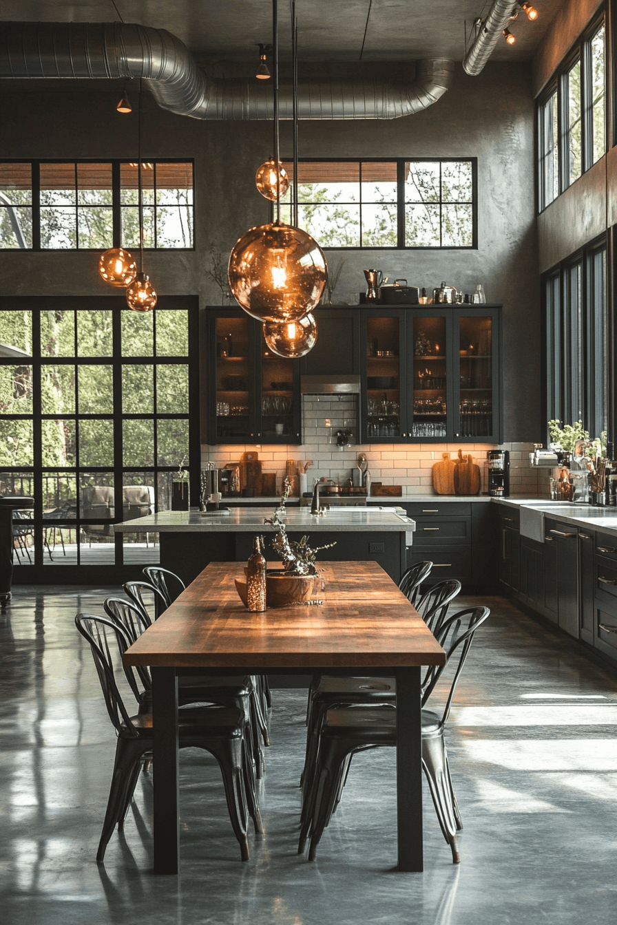 29 Moody Kitchen Designs to Create a Perfectly Cozy Cooking Haven 5 moody kitchen