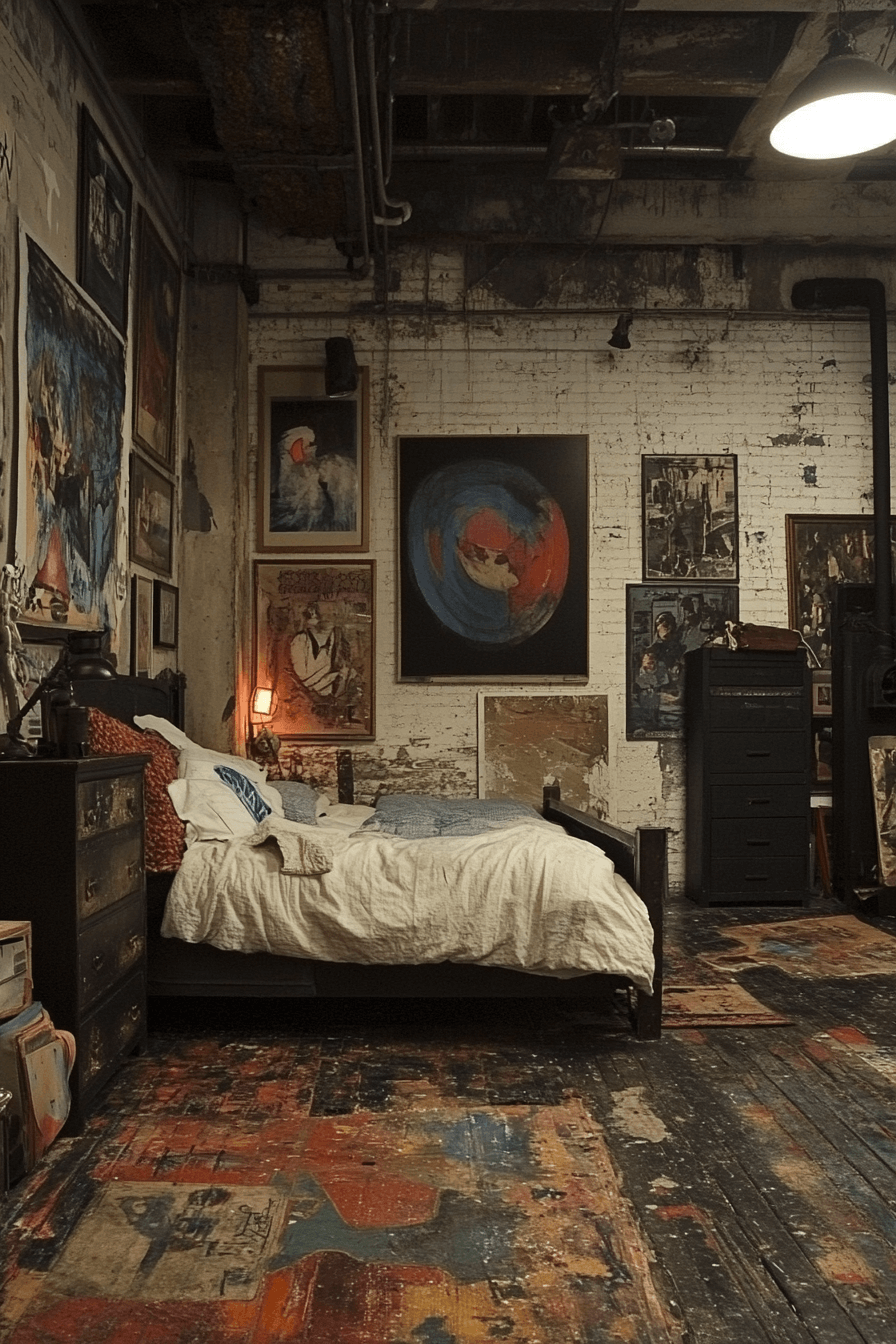 29 Grunge Bedroom Ideas to Add a Touch of Attitude and Comfort 6 Grunge Bedroom