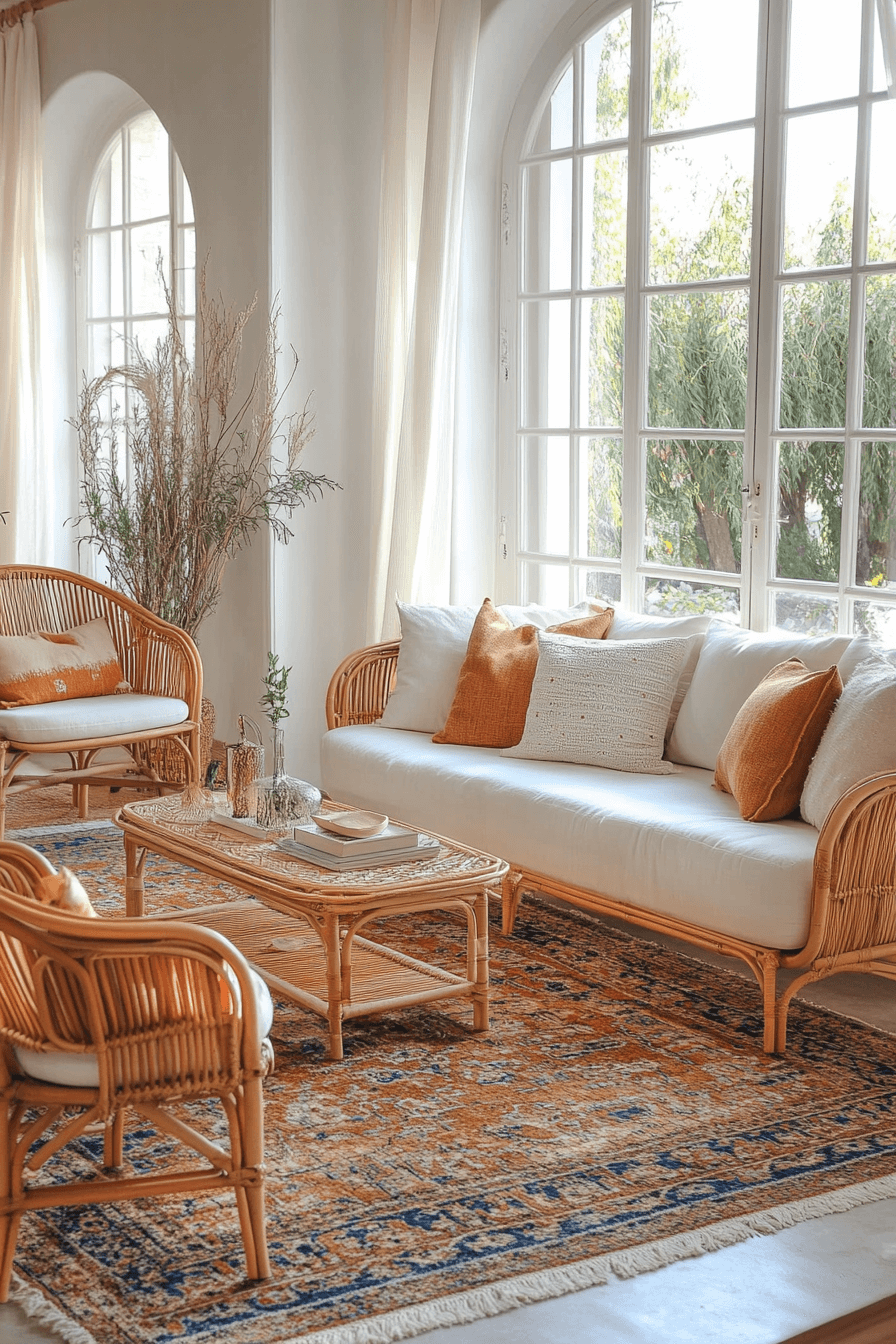 29 Spring Boho Home Decor Ideas That Celebrate Warmth and Comfort 6 spring boho home decor ideas