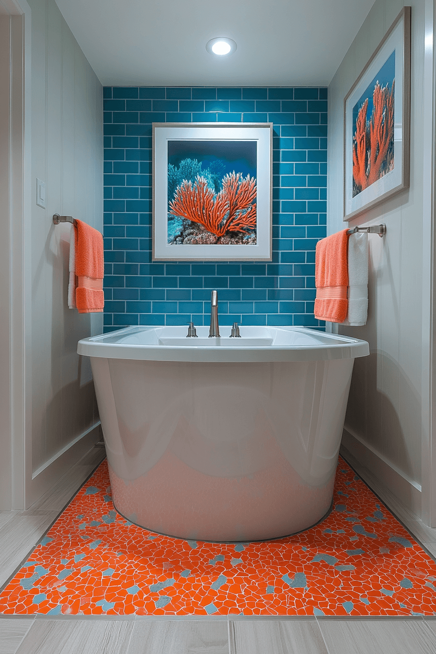 29 Coastal Bathroom Ideas to Make Your Bathroom Feel Like a Coastal Getaway 6 coastal bathroom