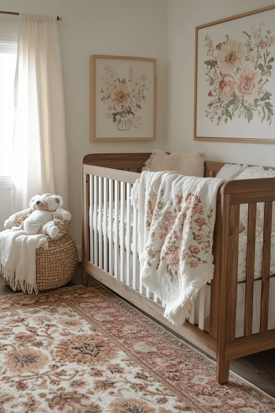 29 Rustic Farmhouse Baby Room Ideas for Adding Vintage Charm to Your Baby’s Space 6 Rustic Farmhouse Baby Room