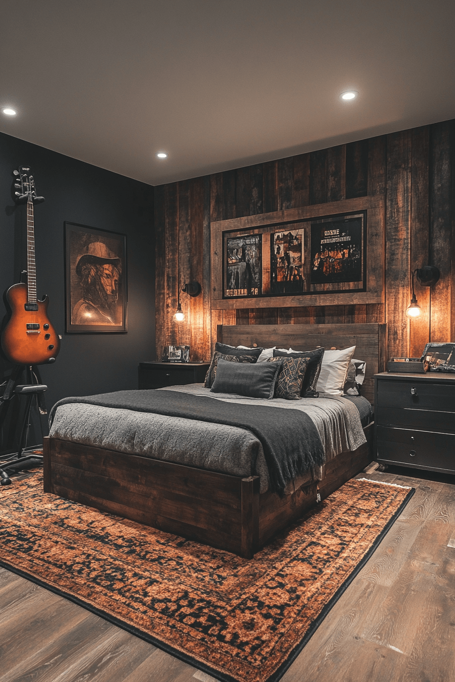 29 Grunge Bedroom Ideas to Add a Touch of Attitude and Comfort 7 Grunge Bedroom