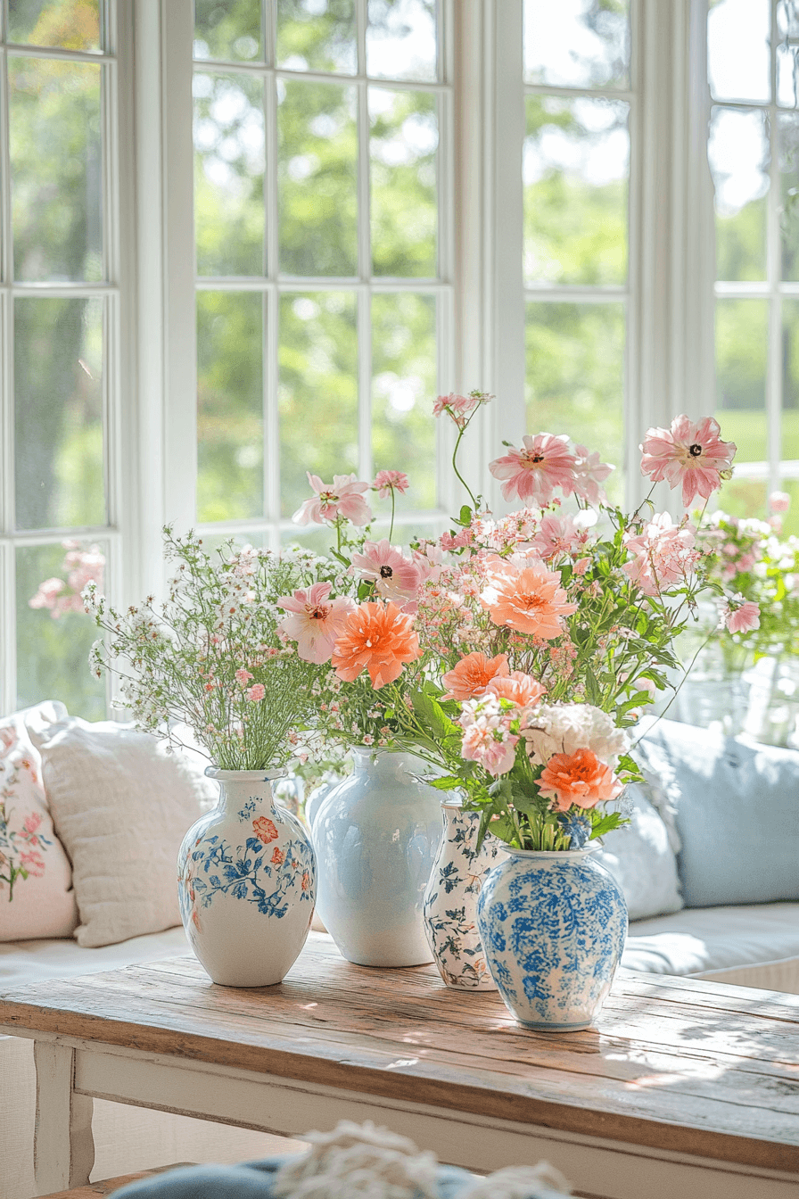 29 Farmhouse Spring Home Decor Ideas to Create a Peaceful Sanctuary 7 farmhouse spring home decor ideas