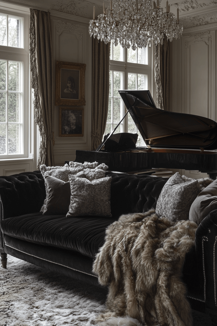 29 Charcoal Sofa Living Room Ideas to Bring Depth and Warmth to Your Home 7 Charcoal sofa living room