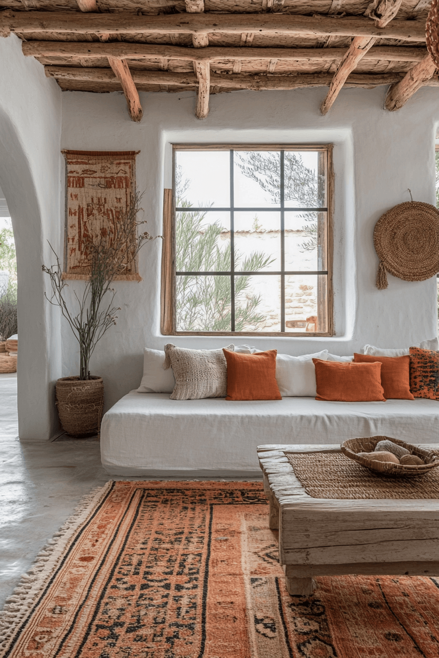 29 Boho Mid Century Modern Living Room Inspirations to Make Your Space Shine 7 boho mid century modern living room