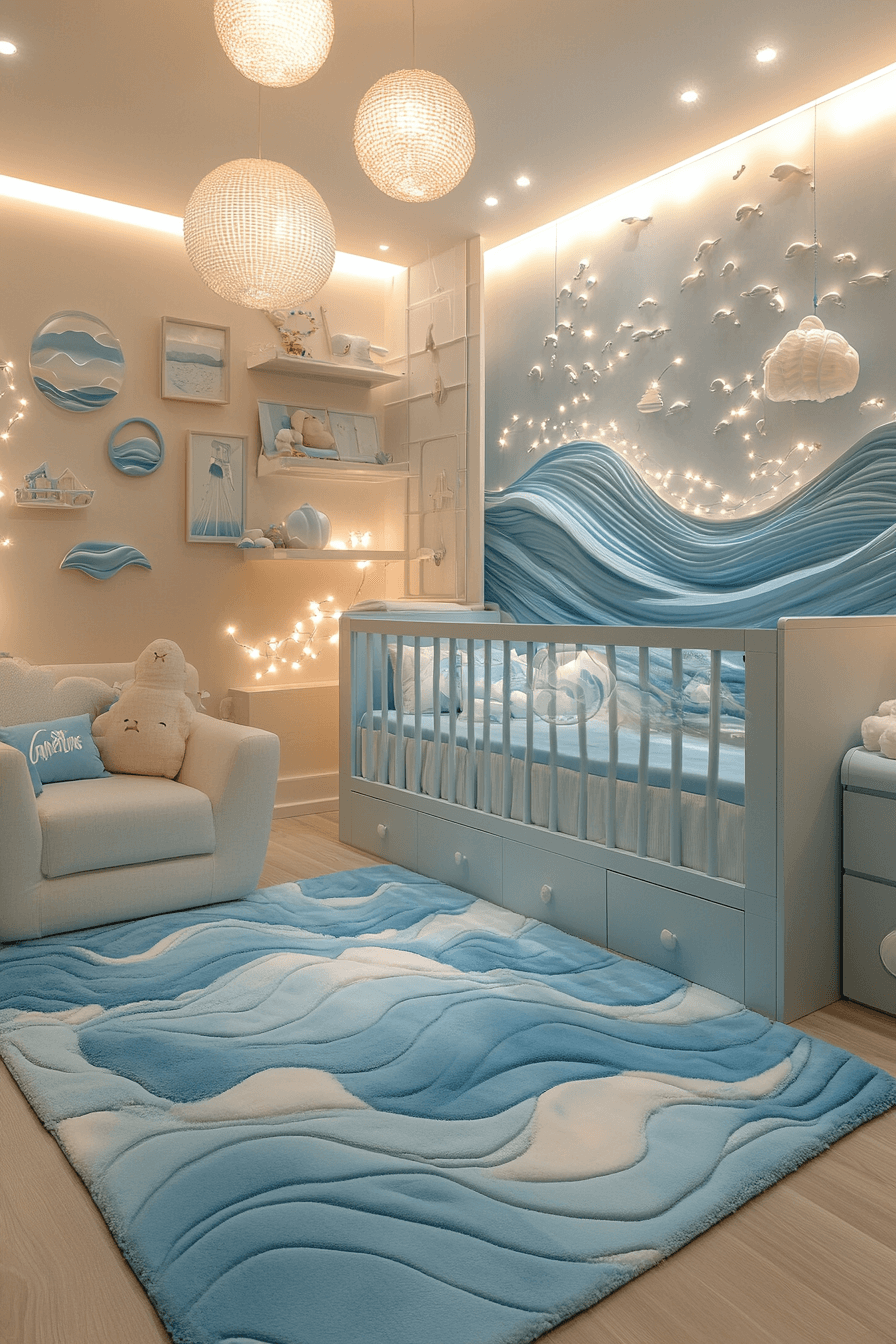 29 Coastal Baby Room Ideas That Capture the Charm and Calm of the Coast 8 Coastal Baby Room