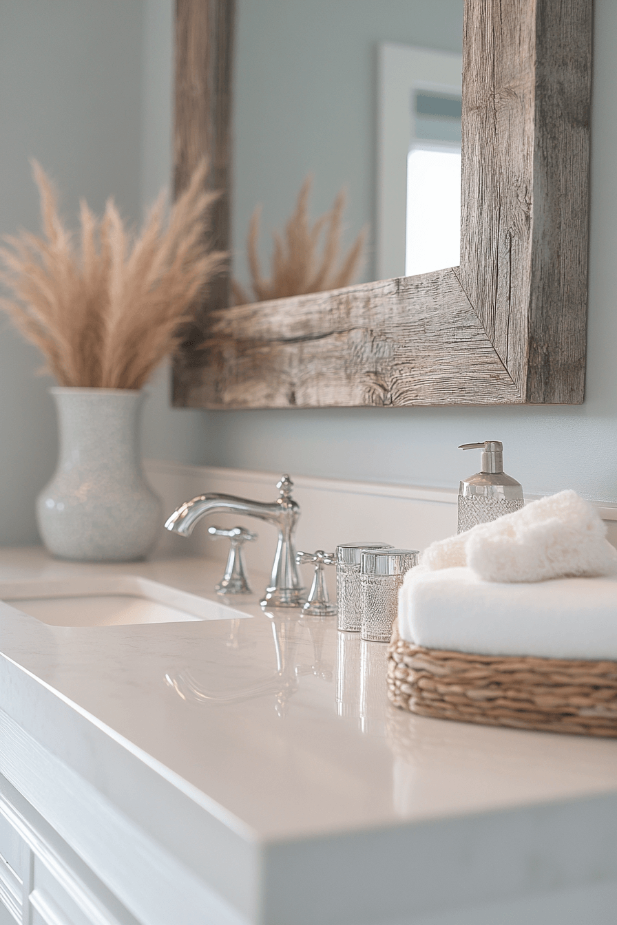 29 Coastal Bathroom Ideas to Make Your Bathroom Feel Like a Coastal Getaway 8 coastal bathroom