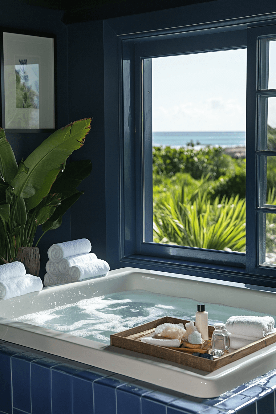 29 Coastal Bathroom Ideas to Make Your Bathroom Feel Like a Coastal Getaway 9 coastal bathroom