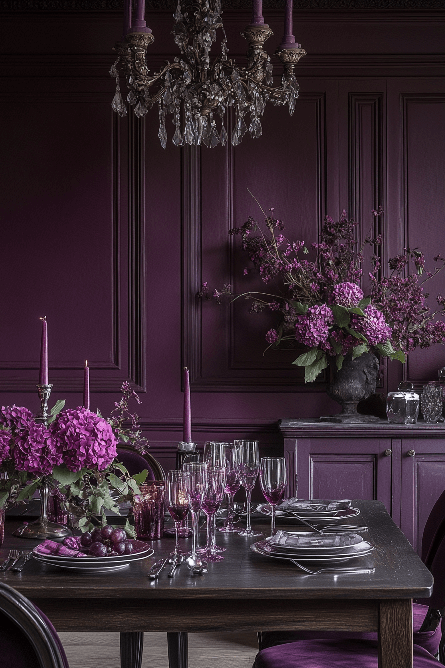 29 Moody Dining Room Inspirations for a Stunningly Unique Dining Space 9 moody dining room