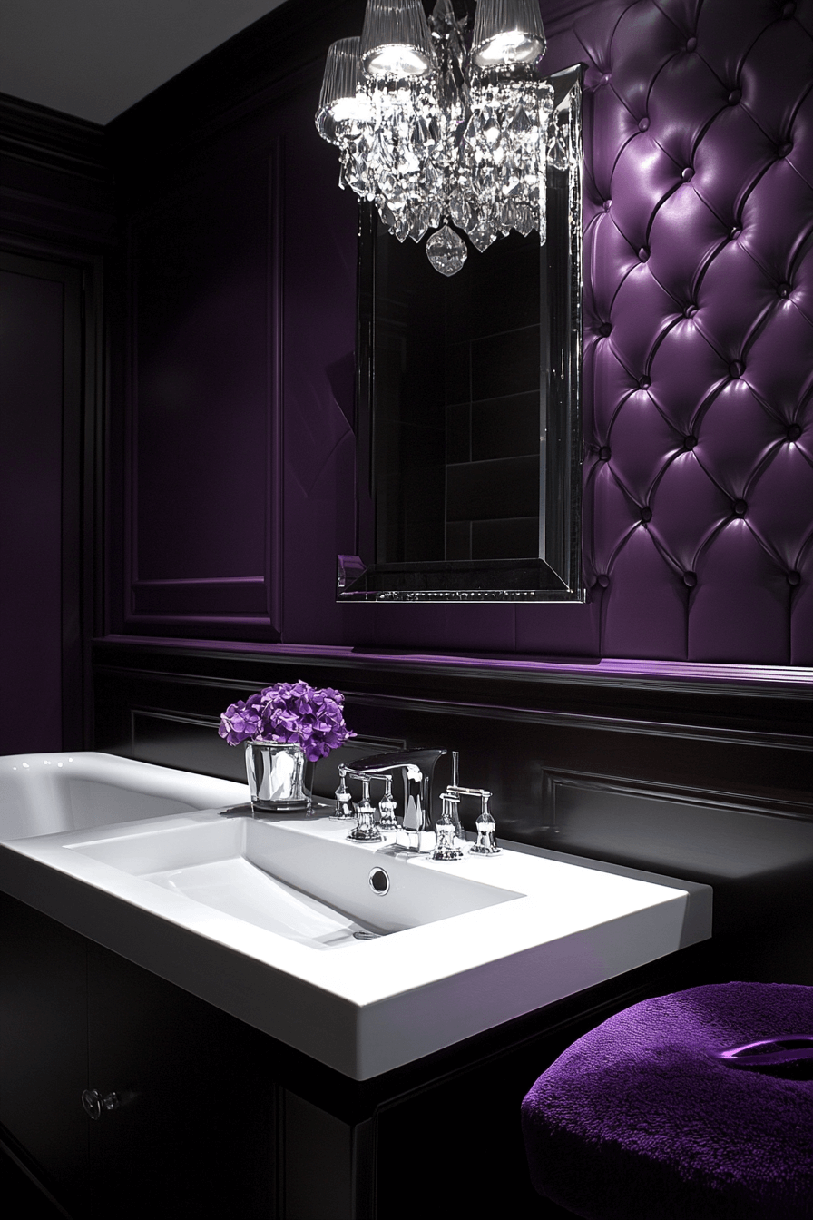 29 Moody Bathroom Ideas to Create a Perfectly Luxurious Bathroom Oasis 9 moody bathroom