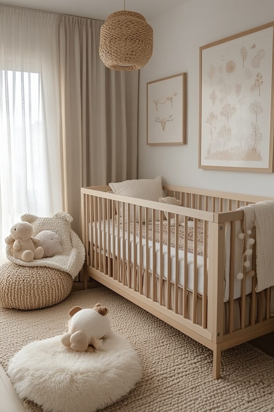 29 Modern Minimalist Baby Room Ideas to Create a Bright and Airy Nursery 18 Modern Minimalist Baby Room